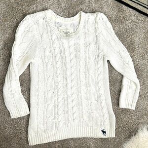 Vintage ivory Anercrombie sweater